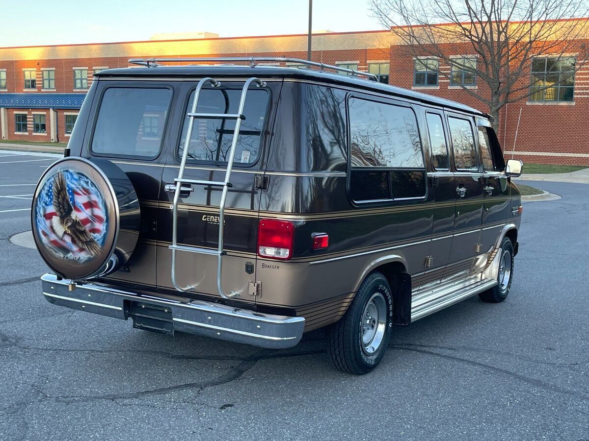 1986 chevrolet g20 conversion van vintage one owner 20k original mile classic