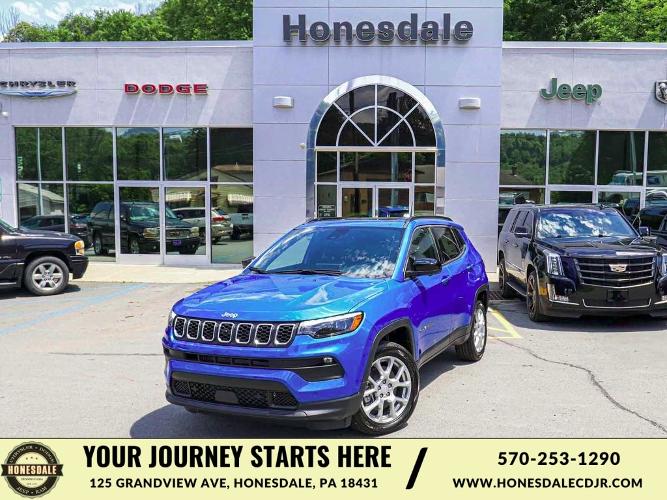 new 2024 jeep compass latitude lux 4x4