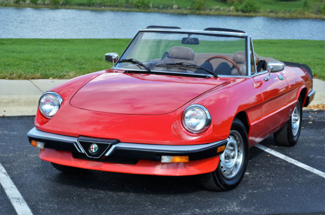 1985 alfa romeo spider all service records from new restored best one here wow