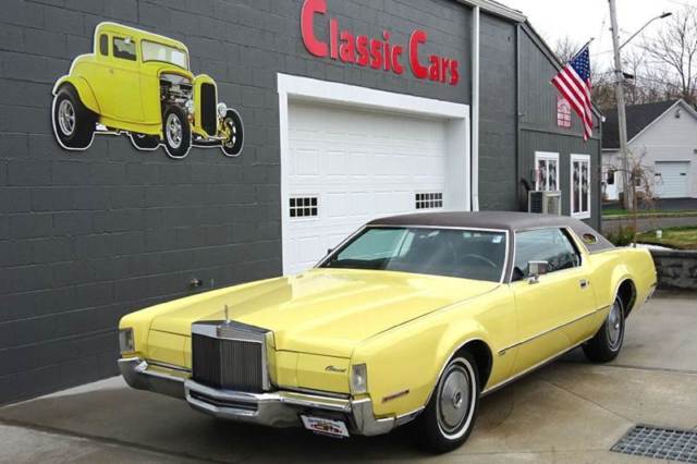 1972 lincoln continental low miles mark iv fully loaded no reserve