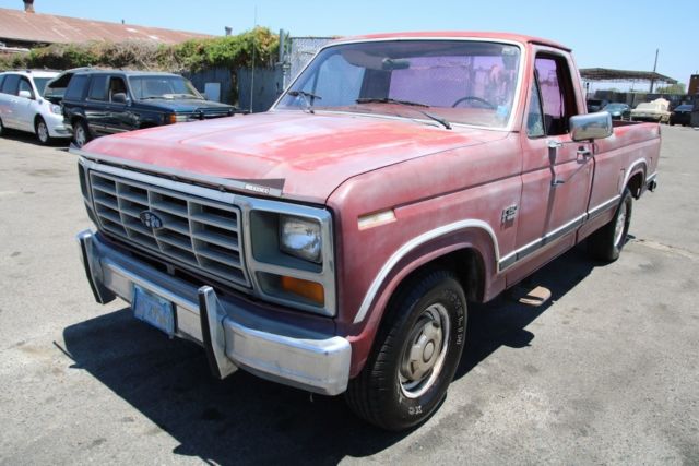 1983 ford f-150 automatic 6 cylinder no reserve