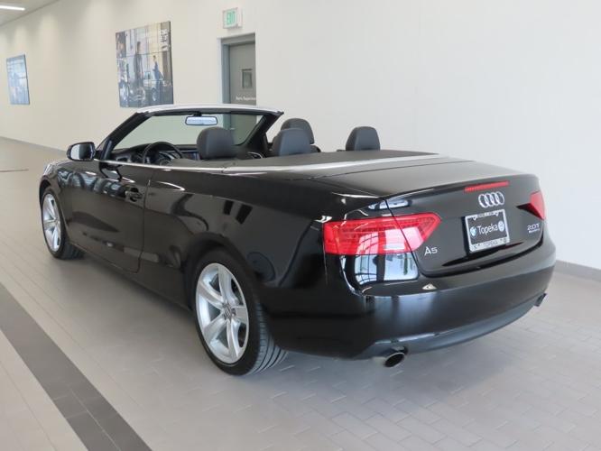 used 2015 audi a5 2.0t premium quattro cabriolet topeka, ks 66611 for sale in topeka, kansas