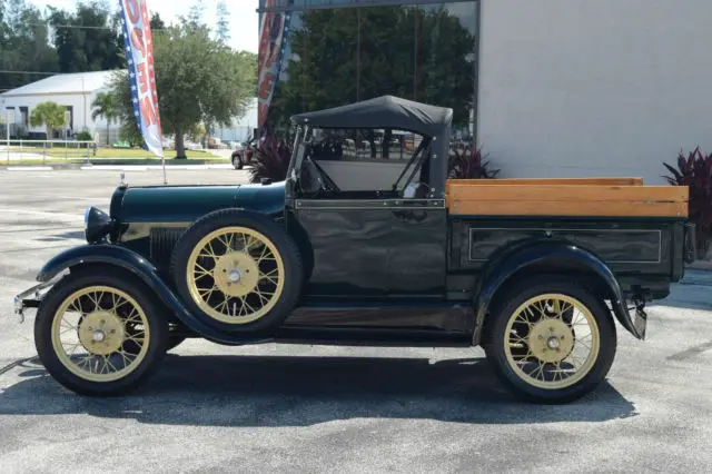 very nice, fully restored 1928 model a rare cabrolet pickup truck