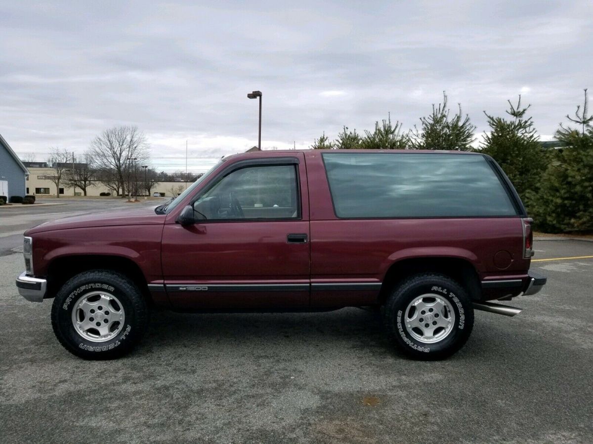 1993 chevy blazer sport two door 4x4 no rust no rot from california no reserve!!