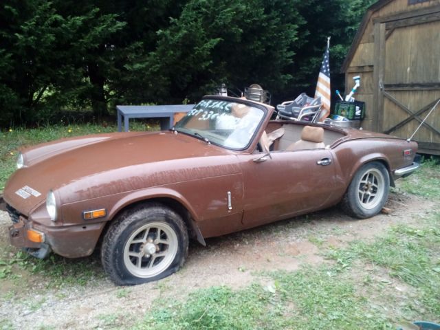 1978 triumph spitfire base convertible 2-door 1.5l antique rare