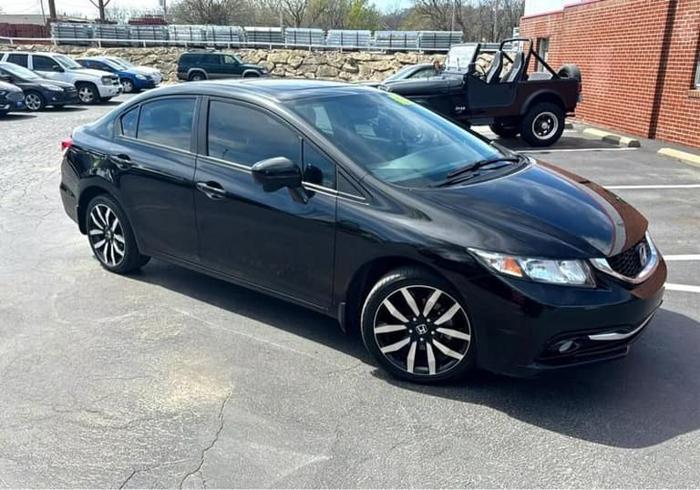 2015 honda civic ex-l 4dr sedan in overland park, kansas