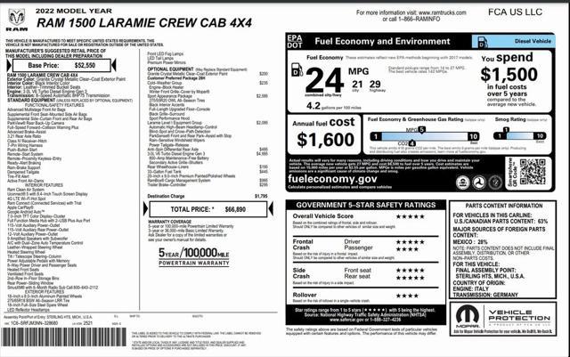 2022 ram 1500 laramie