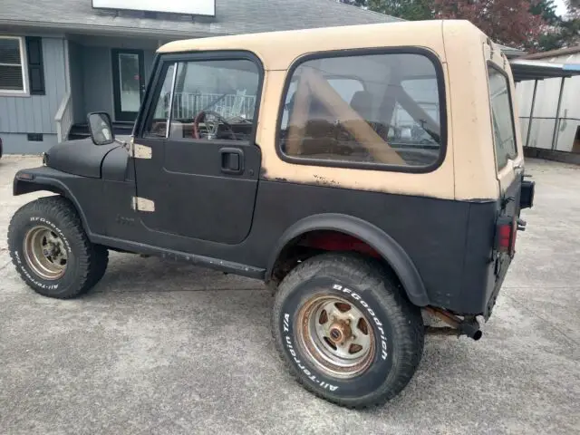 1984 jeep cj7 suv 4wd 4x4 manual hardtop cj-7 project