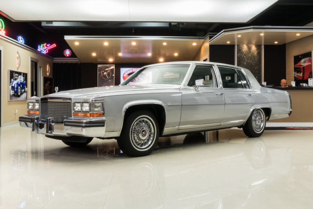 cadillac brougham sedan! 32k original miles, 5.0l v8, automatic, a/c, documented