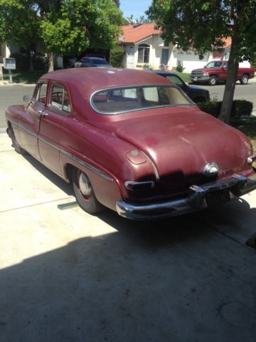 1950 mercury 4 door coupe
