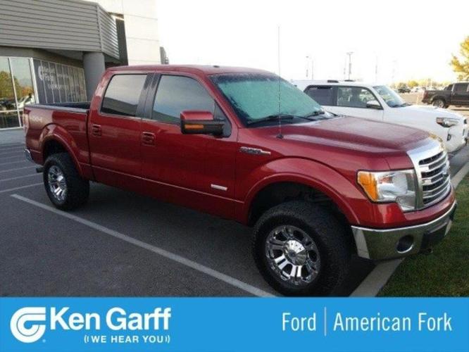 2013 ford f-150 lariat 4x4 lariat 4dr supercrew styleside 5.5 ft. sb for sale in american fork, utah