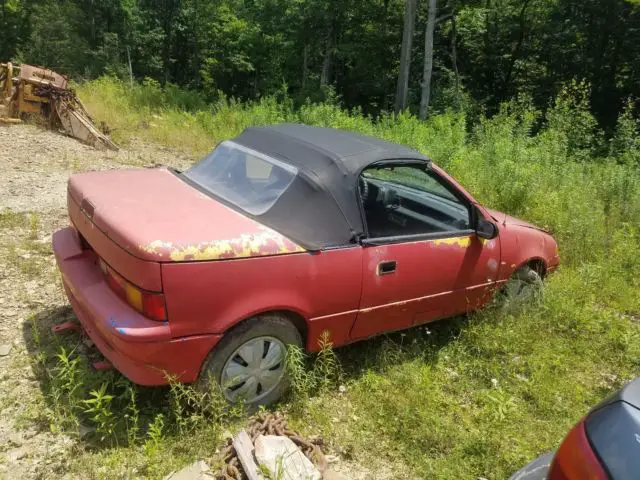 1991 geo metro lsi convertible 5 speed