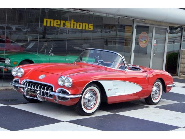 1959 chevrolet corvette roadster - free domestic shipping!