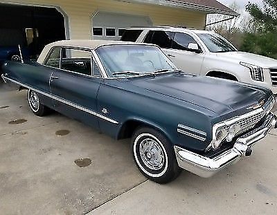 1963 chevrolet impala ss 409 13k miles all original chevy classic antique