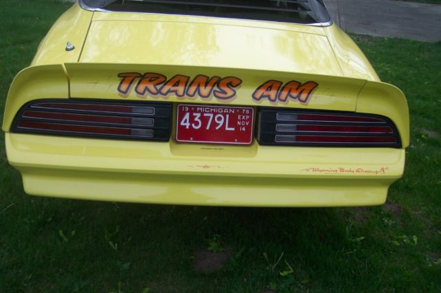 1978 pontiac trans am firebird 400 pontiac motor very clean very shape