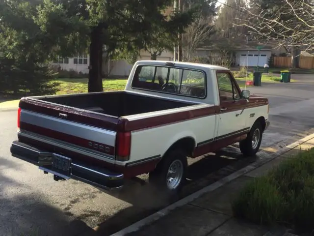 1990 ford f150 xlt lariat 2wd shortbed 5.0l v-8/automatic and only 107,625 miles