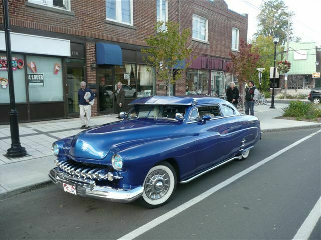 1951 mercury custom, chopped top, lead-sled, street rod
