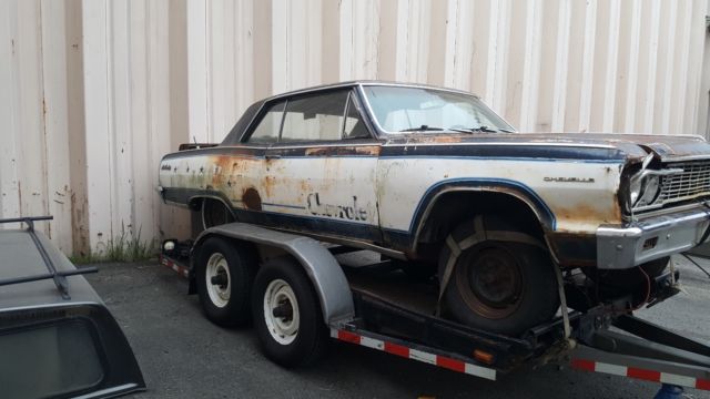 1964 chevelle ss restoration project