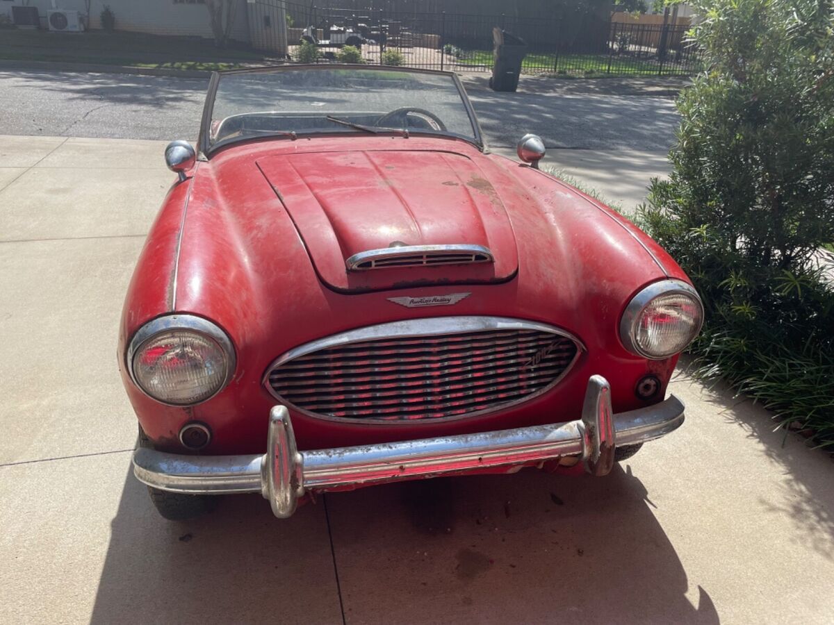 1959 austin healey 100-6 barn find (project car)
