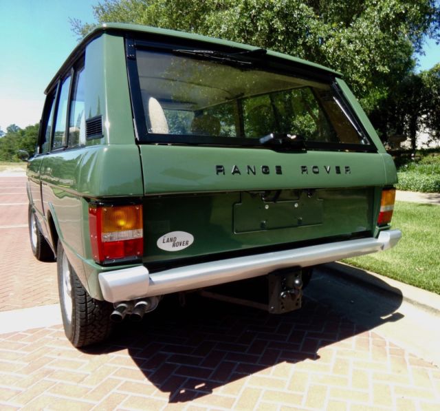 1974 land rover range rover classic