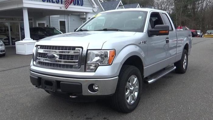 2014 ford f-150 xlt 4x4 xlt 4dr supercab styleside 8 ft. lb for sale in niantic, connecticut