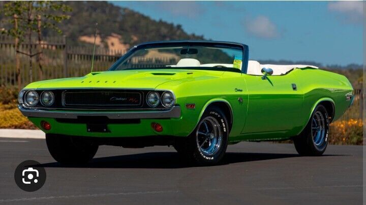 1970 dodge challenger green clean