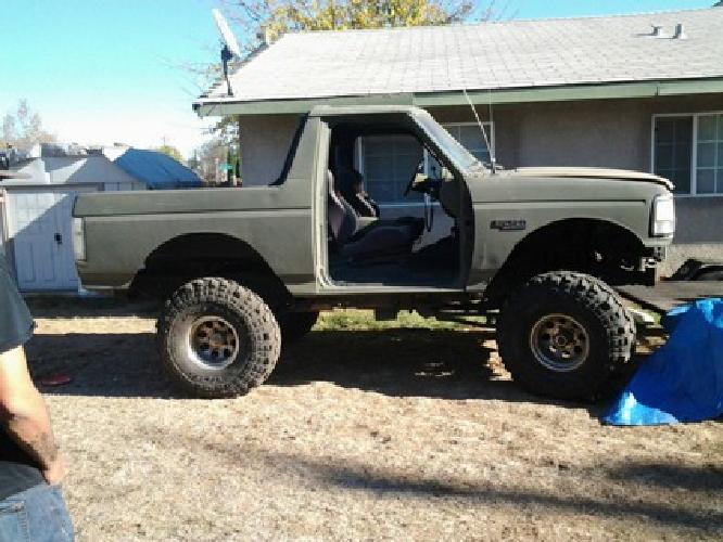 1993 bronco xlt rock crawler in citrus heights, ca