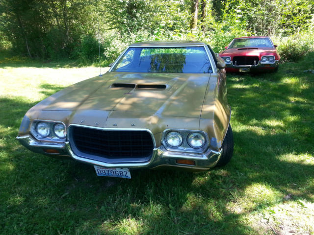 1972 ford ranchero gt and parts car vintage hot rod classic car