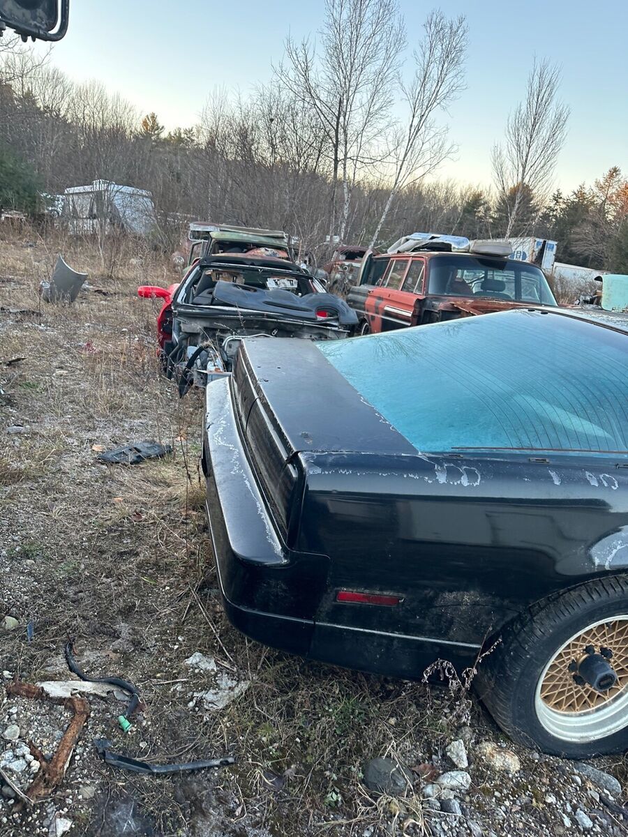 1988 pontiac firebird coupe black rwd automatic trans am