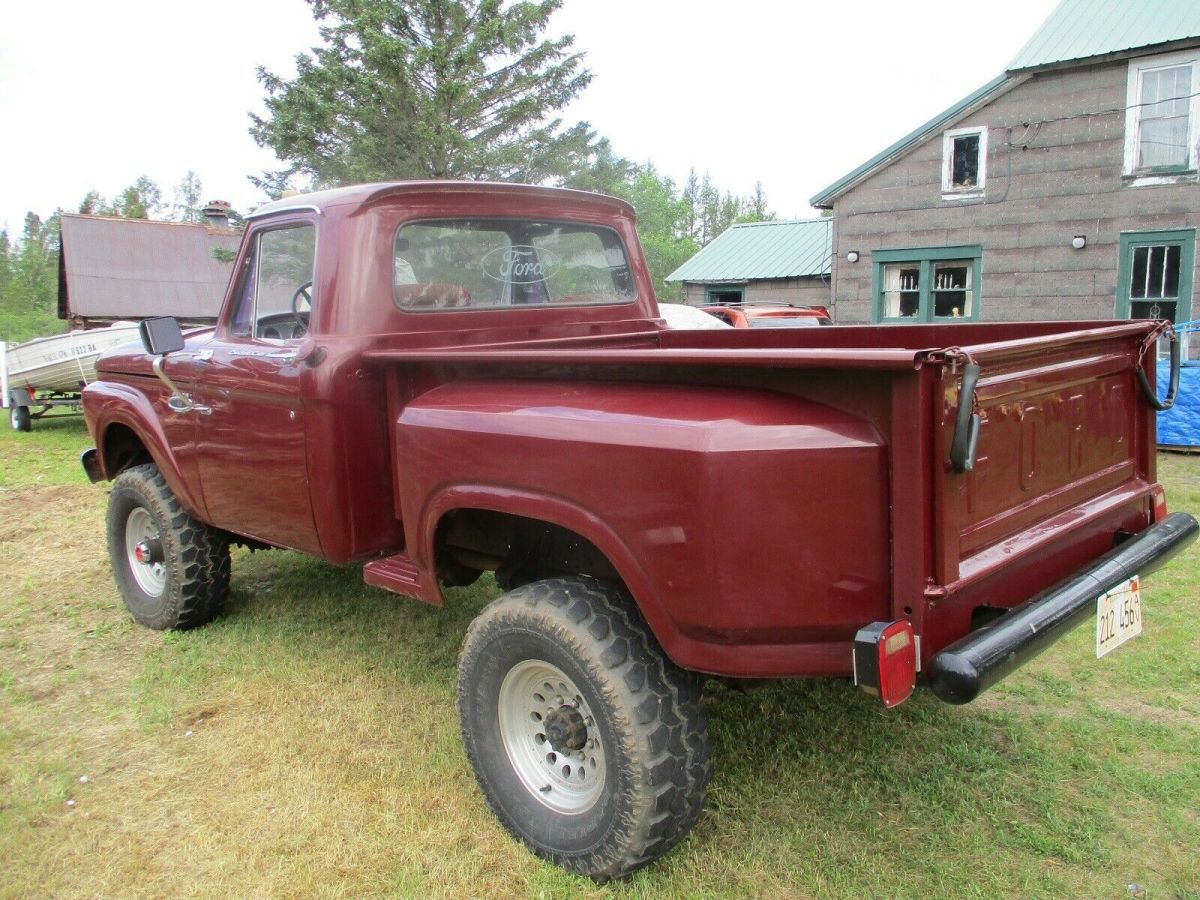1966 ford f 250 custom 4 wheel drive step side