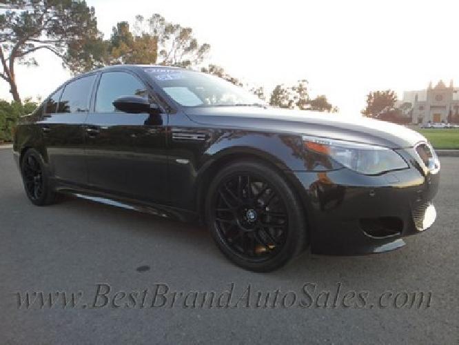 2008 bmw m5 black smg clean title fully loaded in glendale, ca