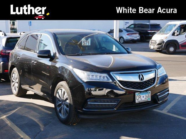 2016 acura mdx 3.5l w/technology & entertainment pkgs