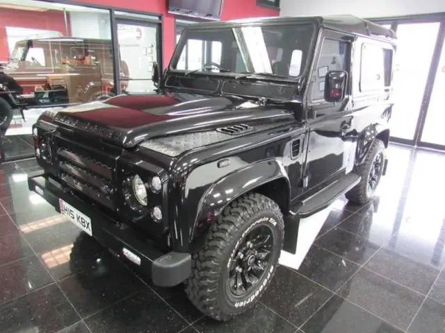 1991 land rover defender defender 90 58,571 miles black suv i4 2.0l manual