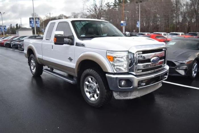 2011 ford f-250 super duty xl 4x4 xl 4dr supercab 6.8 ft. sb pickup for sale in narragansett, rhode island