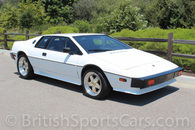 1977 lotus esprit rebuilt engine low mileage well cared for car