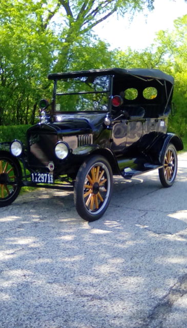 1921 ford model t touring restored