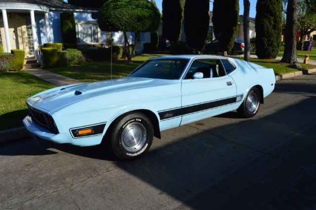 no reserve!1973 ford mustang mach 1 fastback all original 1 owner time capsule!