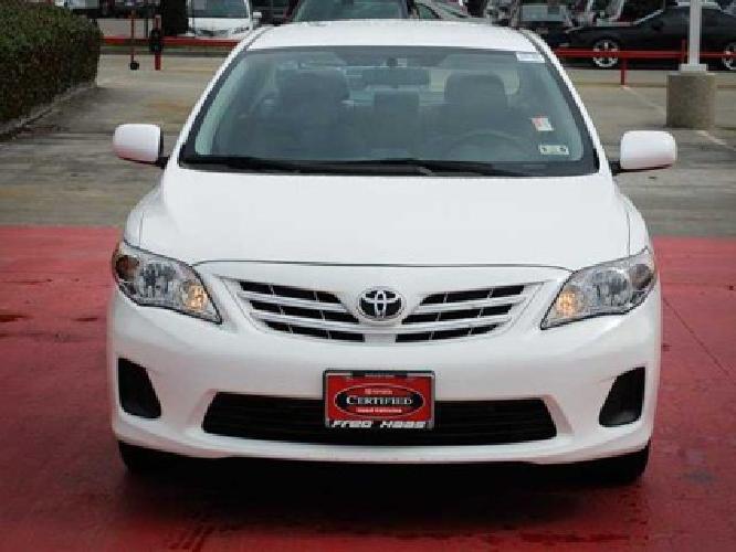 2013 toyota corolla sedan automatic l in spring, tx