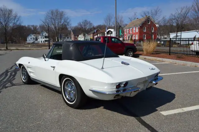1963 chevrolet corvette convertible w/ factory air conditioning
