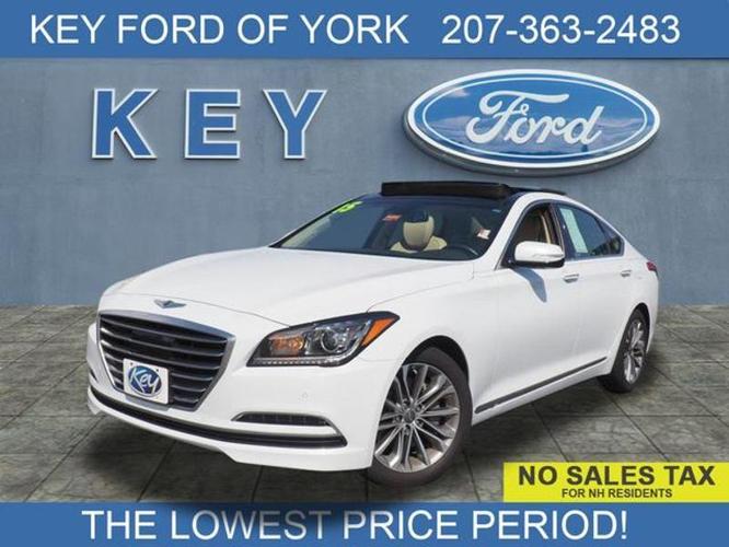2015 hyundai genesis 3.8l awd 3.8l 4dr sedan for sale in york, maine
