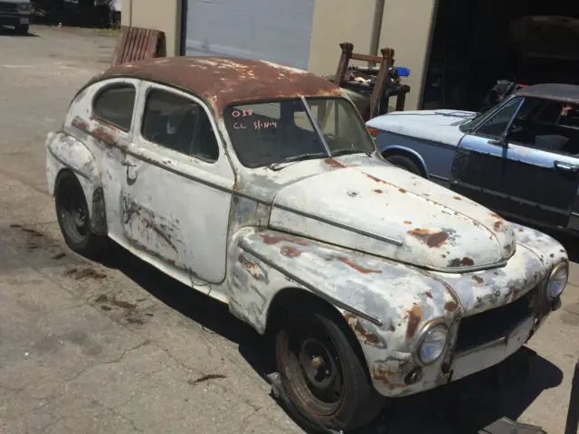 1957 volvo pv444 patina rat rod project car