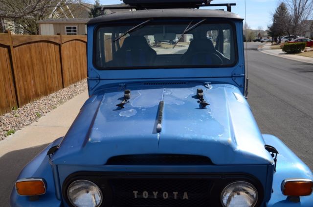 1971 fj40 toyota land cruiser koenig iron works pto winch 2 tops hi-lift yakima