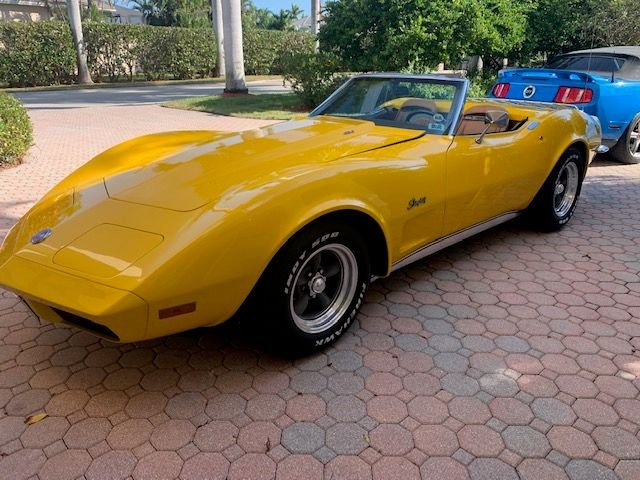 1973 chevrolet corvette convertible