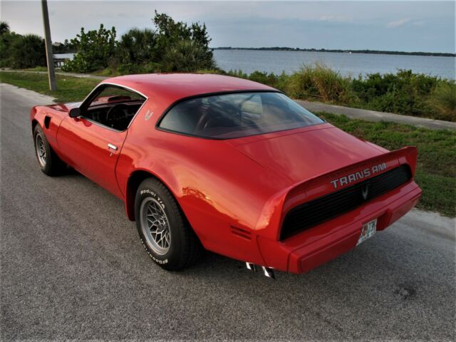 1979 pontiac trans am 400, 4 speed, phs docs, red on red, numbers matching