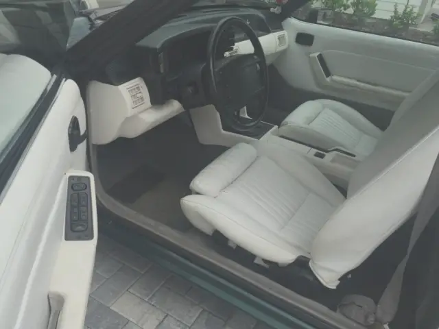 1990 mustang lx convertible 7up edition, fox body