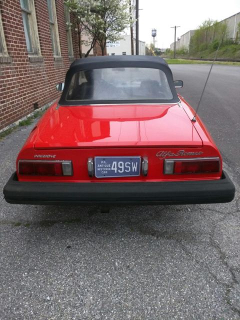 1977 alfa romeo spyder