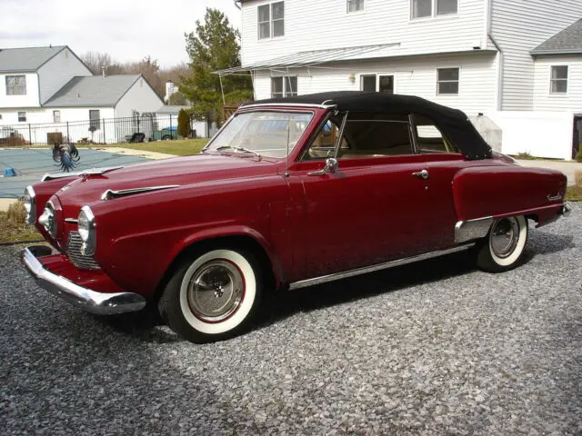 1951 commander state convertible 232 ohv v8 automatic
