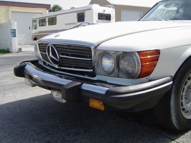82 florida cv mercedes benz convertable 2 tops leather interior mb soft hard