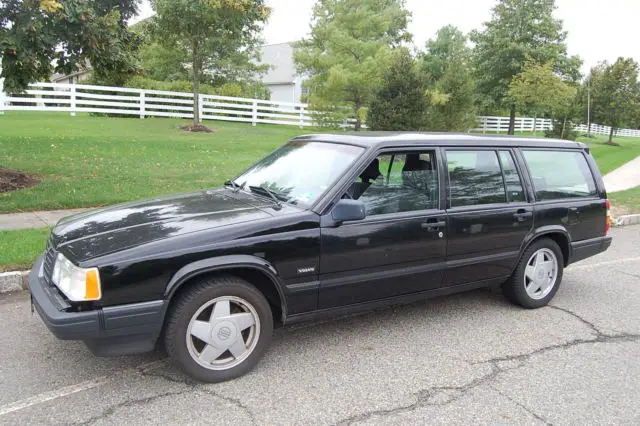 1993 volvo 940 turbo wagon black on black