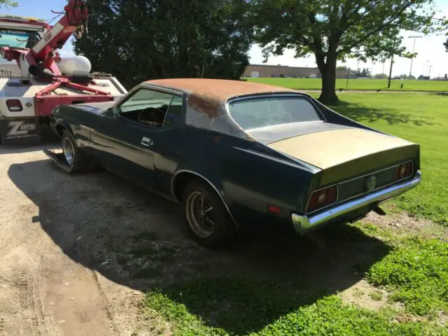 1972 mustang coupe project car plus 1973 parts car